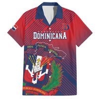 Dominican Republic 2026 Baseball Custom Hawaiian Shirt Coat Of Arms Gradient Style - Wonder Print Shop