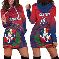 Dominican Republic 2026 Baseball Custom Hoodie Dress Coat Of Arms Gradient Style - Wonder Print Shop