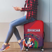 Dominican Republic 2026 Baseball Luggage Cover Coat Of Arms Gradient Style - Wonder Print Shop
