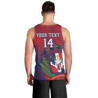 Dominican Republic 2026 Baseball Custom Men Tank Top Coat Of Arms Gradient Style - Wonder Print Shop