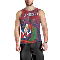 Dominican Republic 2026 Baseball Custom Men Tank Top Coat Of Arms Gradient Style - Wonder Print Shop