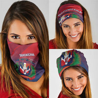 Dominican Republic 2026 Baseball Neck Gaiter Coat Of Arms Gradient Style - Wonder Print Shop