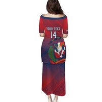 Dominican Republic 2026 Baseball Custom Puletasi Coat Of Arms Gradient Style - Wonder Print Shop