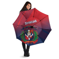 Dominican Republic 2026 Baseball Umbrella Coat Of Arms Gradient Style - Wonder Print Shop