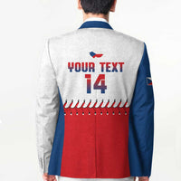 Czech Republic 2026 Baseball Custom Blazer Come On Cesko Flag Style - Wonder Print Shop