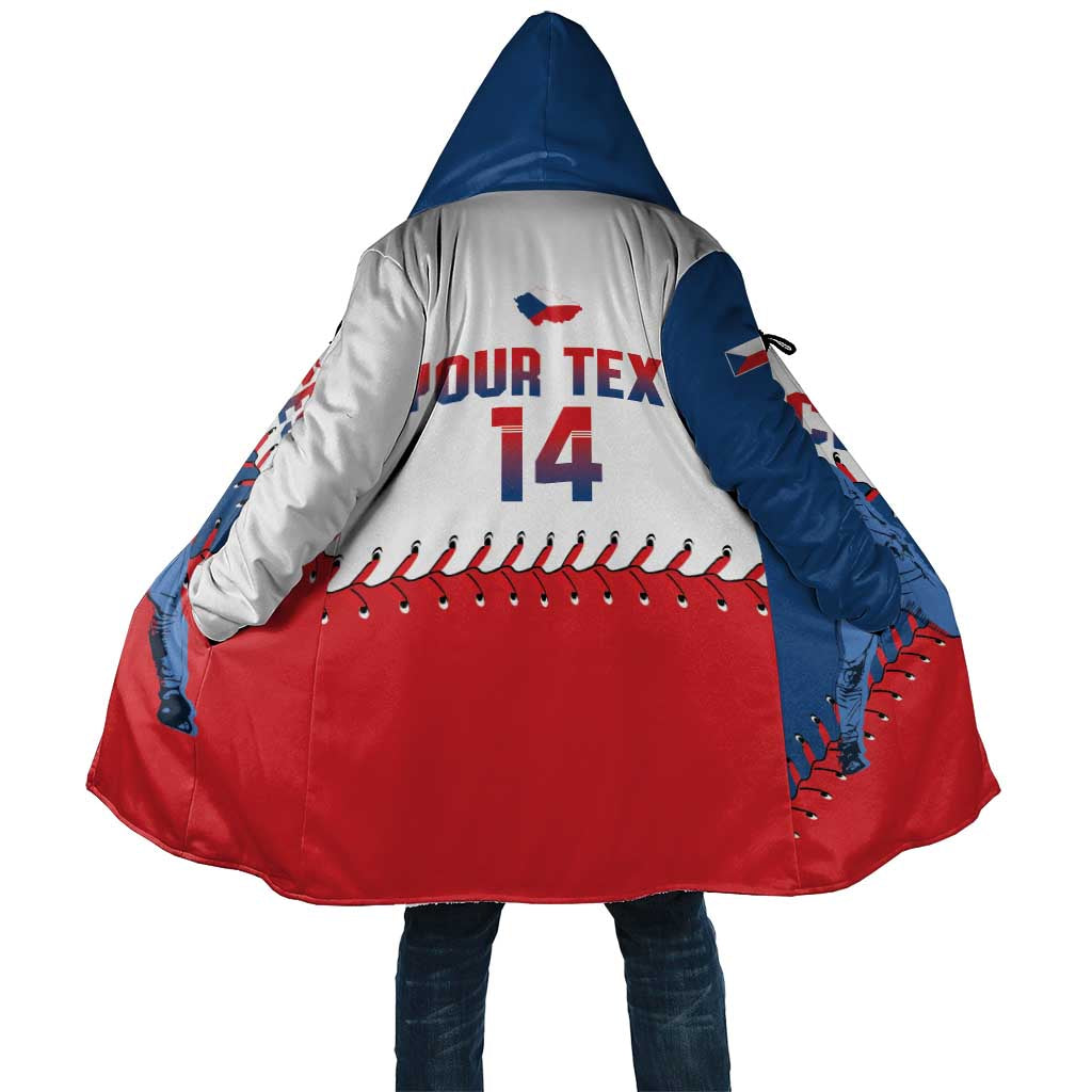 Czech Republic 2026 Baseball Custom Cloak Come On Cesko Flag Style - Wonder Print Shop