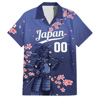 Japan 2026 Baseball Custom Hawaiian Shirt Come On Samurai Sakura Pattern - Wonder Print Shop
