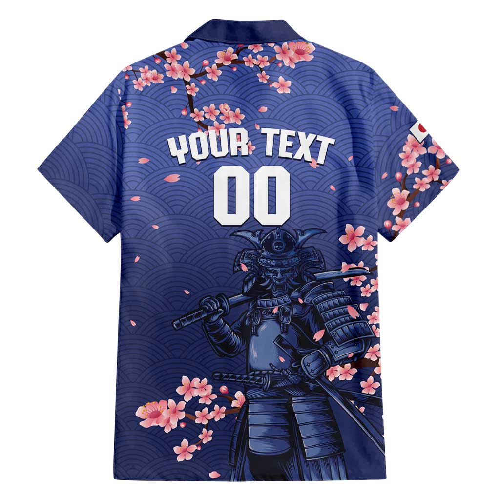 Japan 2026 Baseball Custom Hawaiian Shirt Come On Samurai Sakura Pattern - Wonder Print Shop