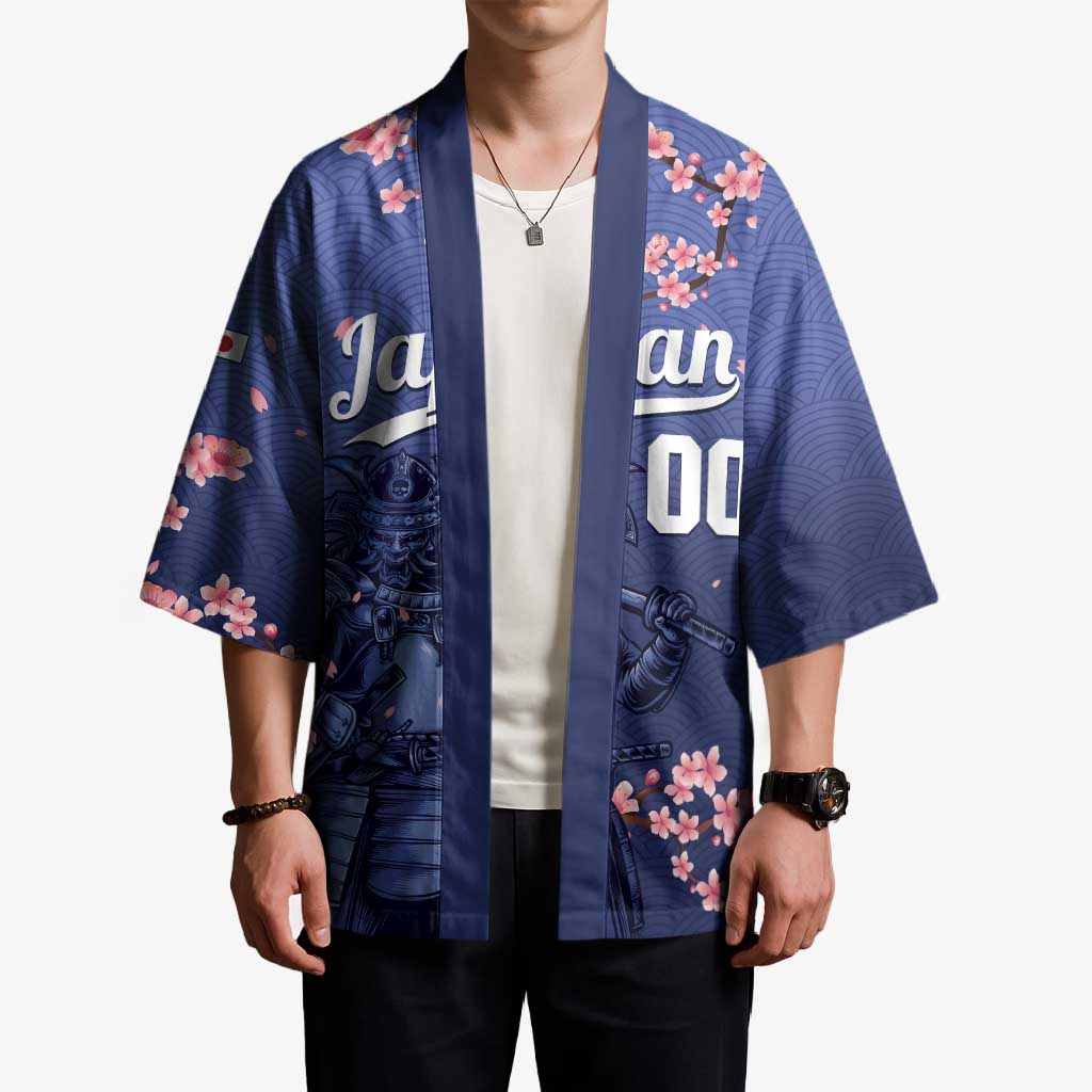 Japan 2026 Baseball Custom Kimono Come On Samurai Sakura Pattern - Wonder Print Shop