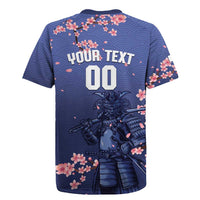 Japan 2026 Baseball Custom Rugby Jersey Come On Samurai Sakura Pattern - Wonder Print Shop