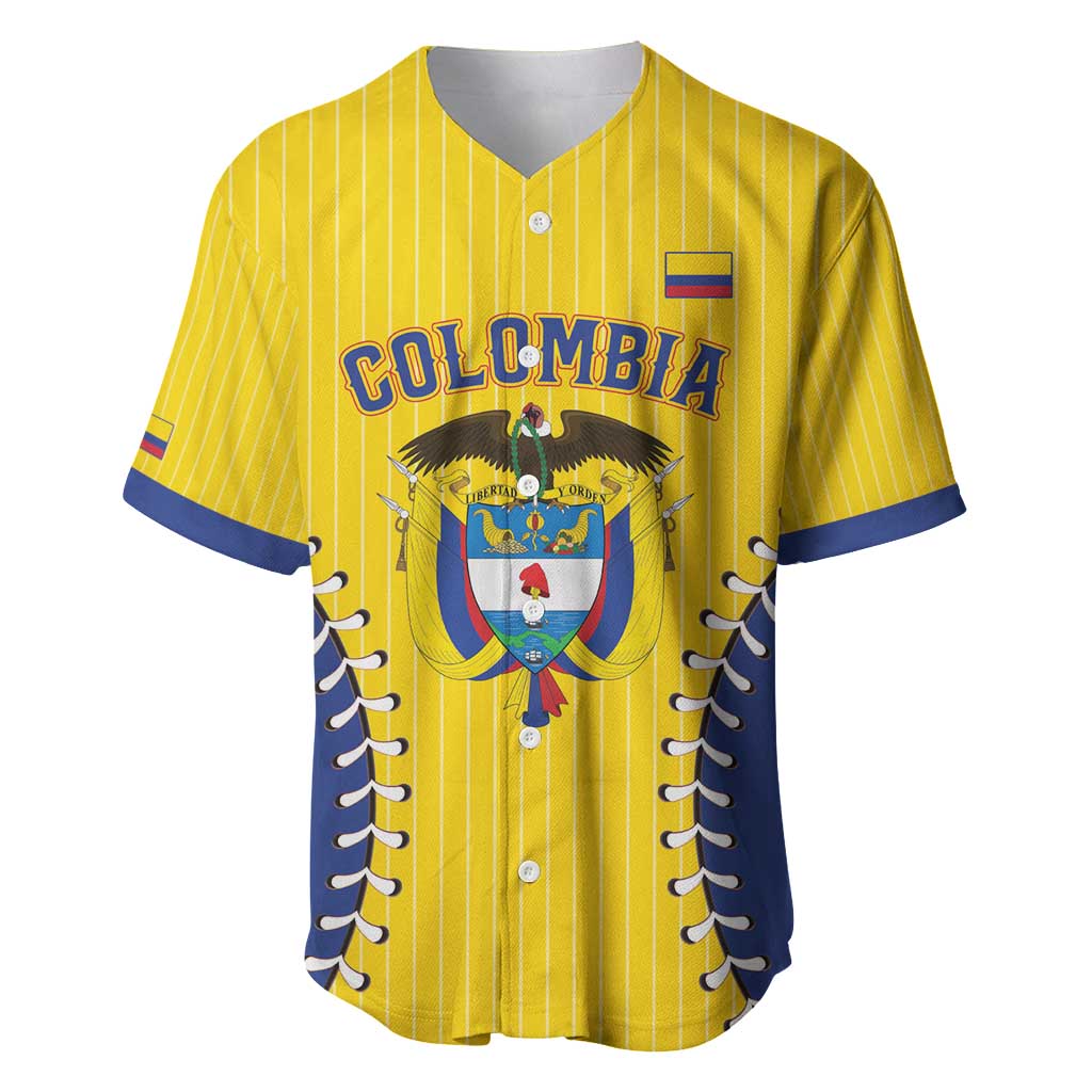 Colombia 2026 Baseball Custom Baseball Jersey Go Champions Sporty Style - Wonder Print Shop