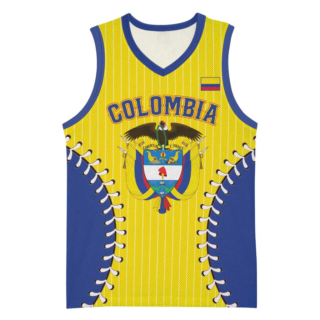 Colombia 2026 Baseball Custom Basketball Jersey Go Champions Sporty Style - Wonder Print Shop