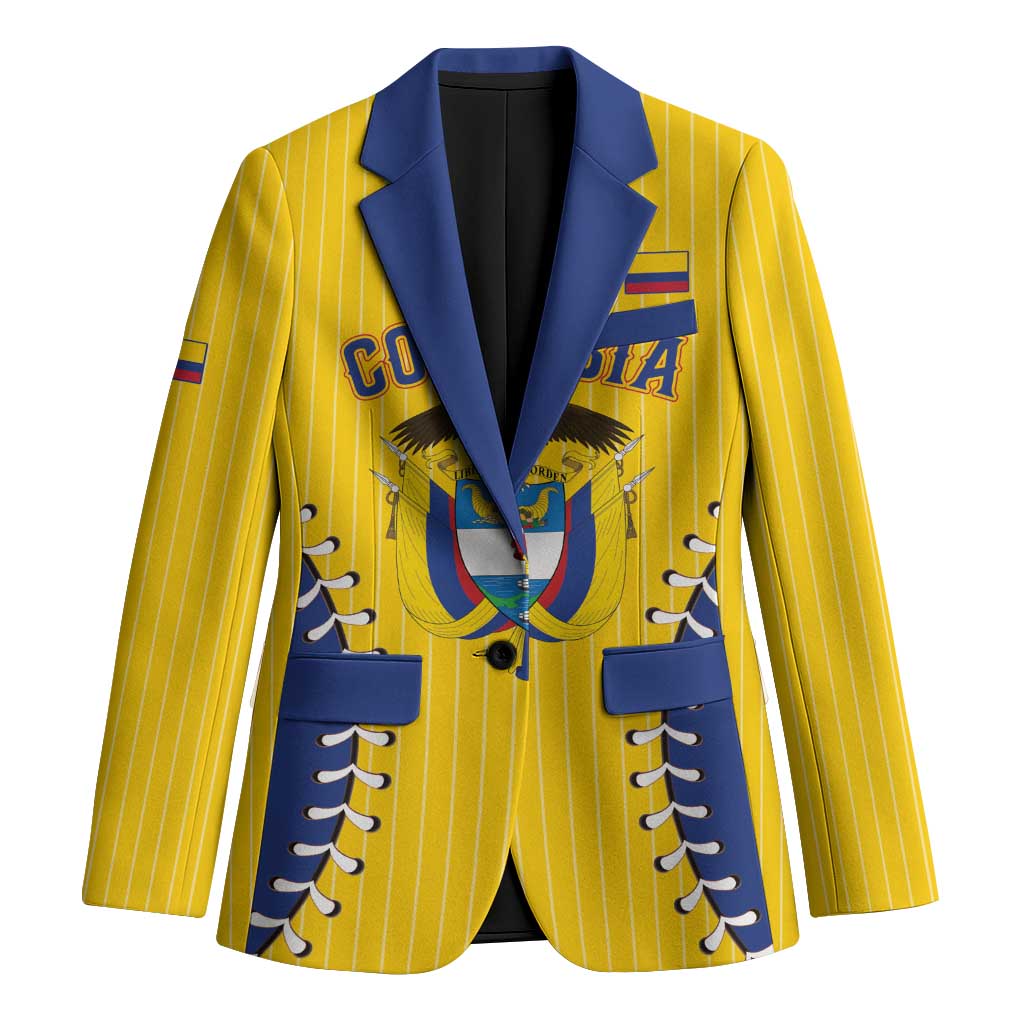 Colombia 2026 Baseball Custom Blazer Go Champions Sporty Style - Wonder Print Shop