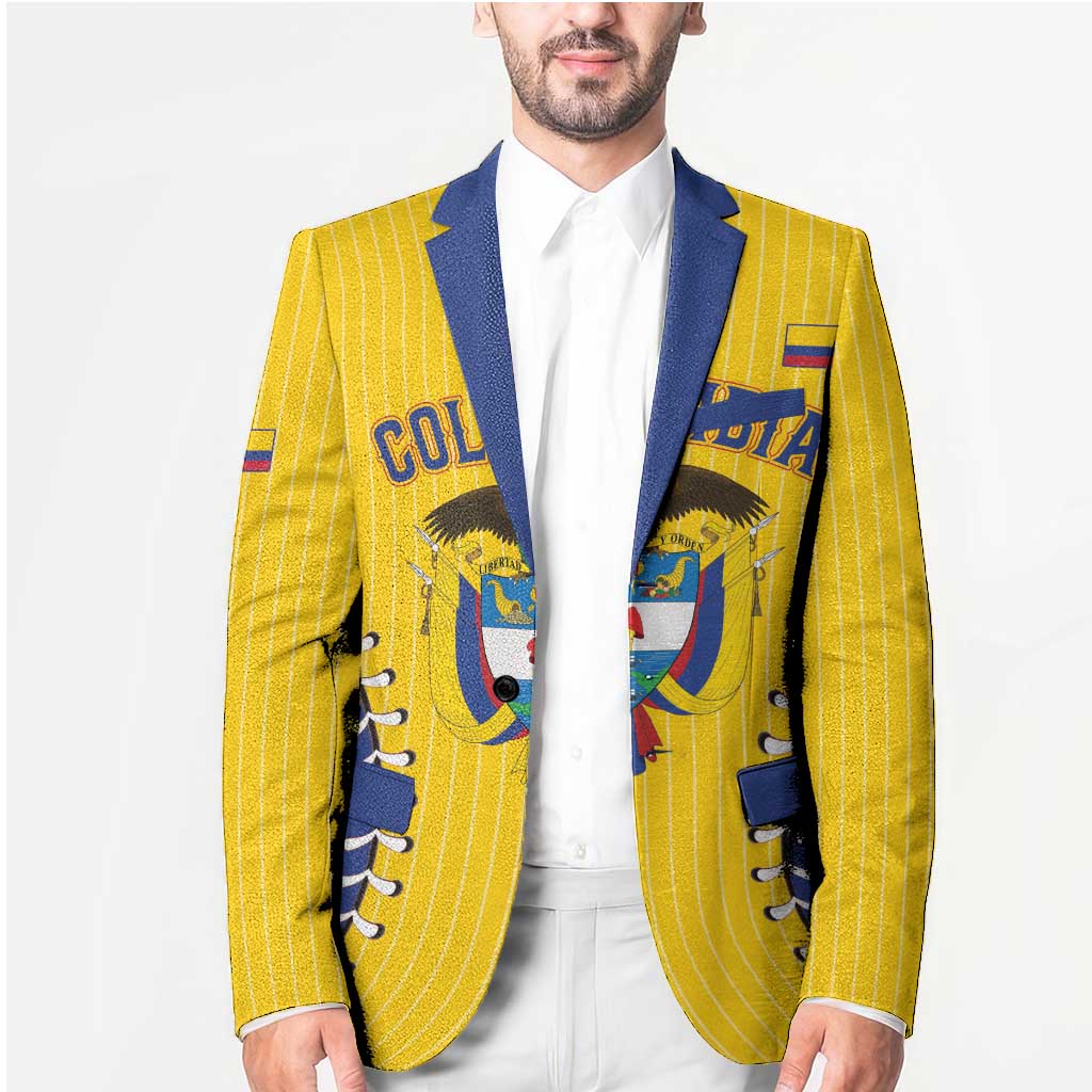 Colombia 2026 Baseball Custom Blazer Go Champions Sporty Style - Wonder Print Shop
