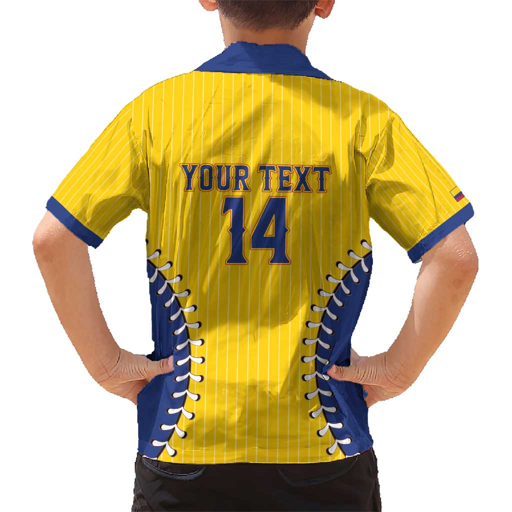 Colombia 2026 Baseball Custom Hawaiian Shirt Go Champions Sporty Style - Wonder Print Shop