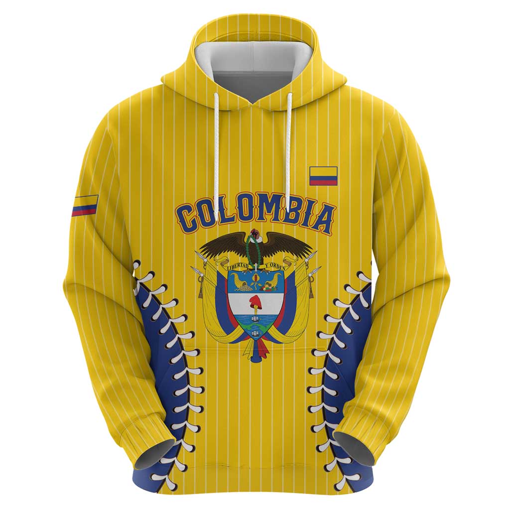 Colombia 2026 Baseball Custom Hoodie Go Champions Sporty Style - Wonder Print Shop