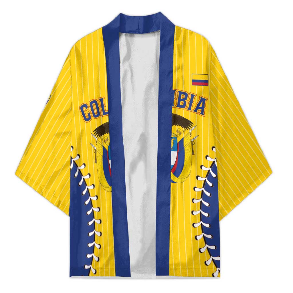Colombia 2026 Baseball Custom Kimono Go Champions Sporty Style - Wonder Print Shop