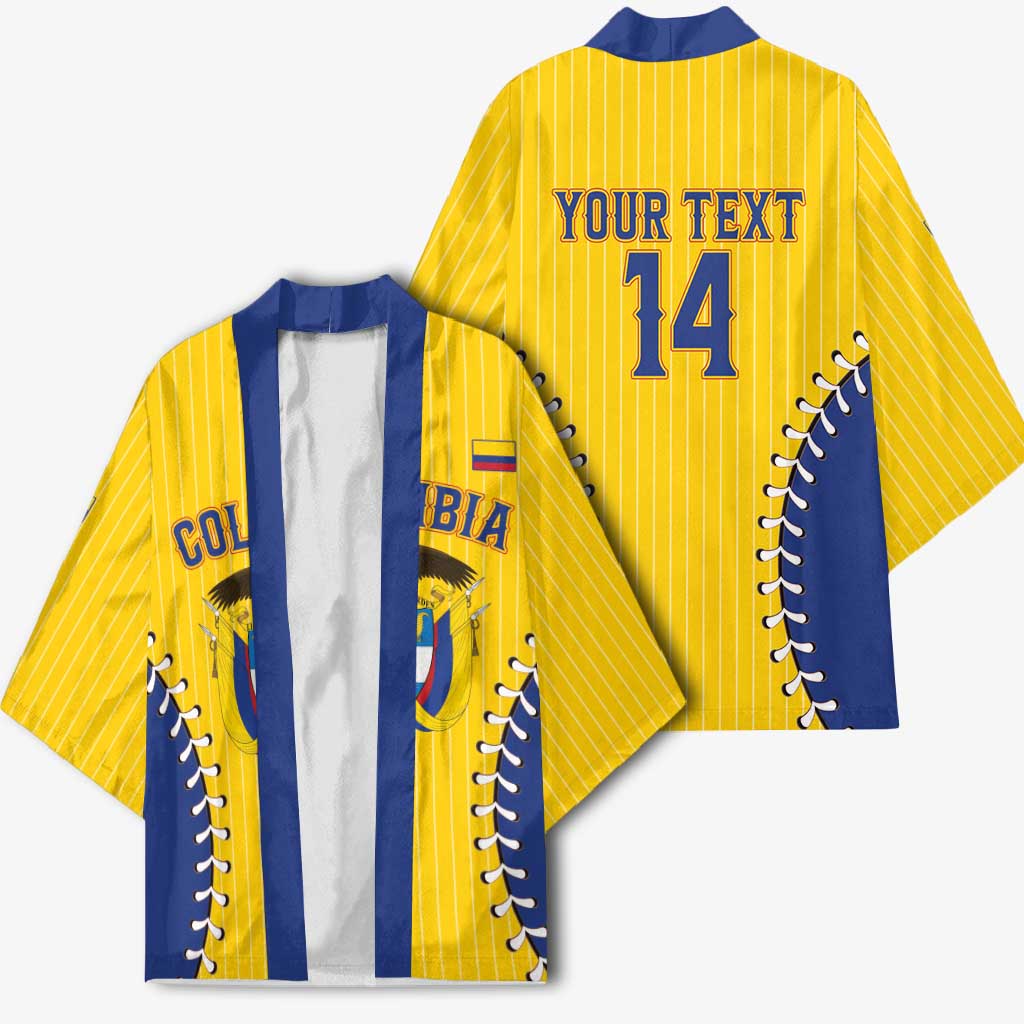 Colombia 2026 Baseball Custom Kimono Go Champions Sporty Style - Wonder Print Shop