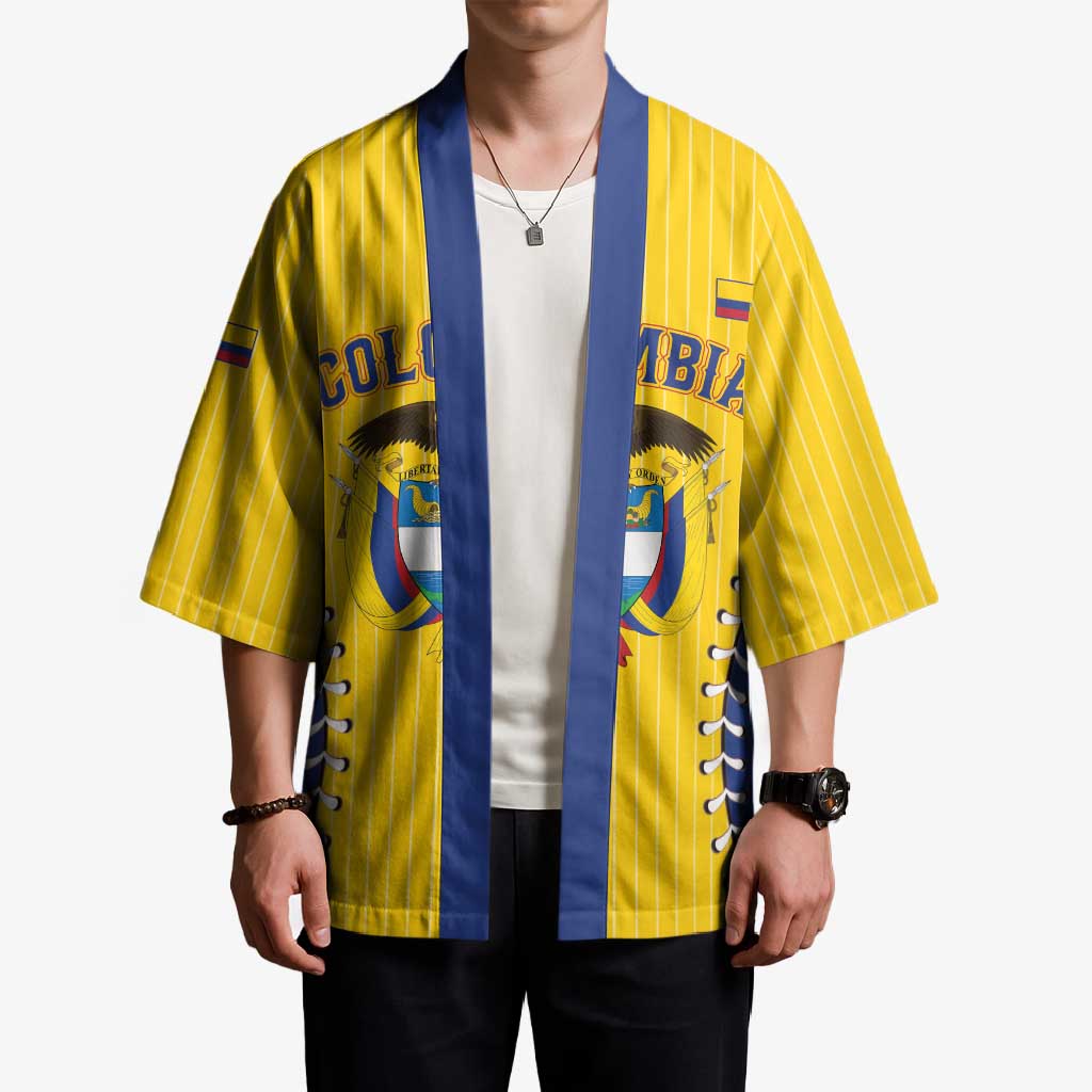 Colombia 2026 Baseball Custom Kimono Go Champions Sporty Style - Wonder Print Shop