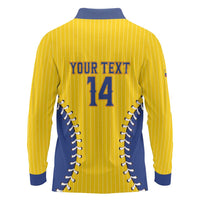 Colombia 2026 Baseball Custom Long Sleeve Polo Shirt Go Champions Sporty Style - Wonder Print Shop