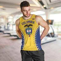 Colombia 2026 Baseball Custom Men Tank Top Go Champions Sporty Style - Wonder Print Shop