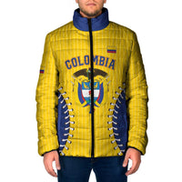 Colombia 2026 Baseball Custom Padded Jacket Go Champions Sporty Style - Wonder Print Shop