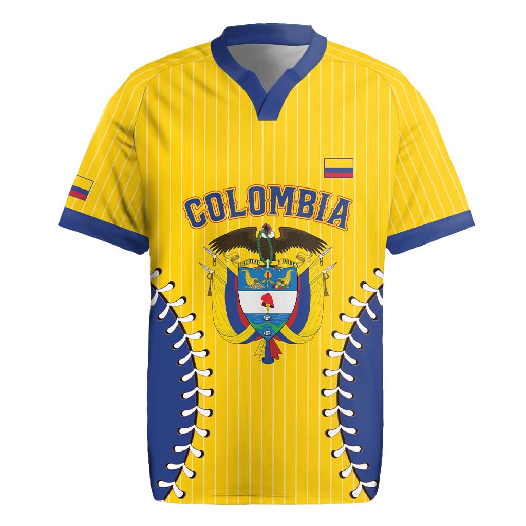 Colombia 2026 Baseball Custom Rugby Jersey Go Champions Sporty Style - Wonder Print Shop