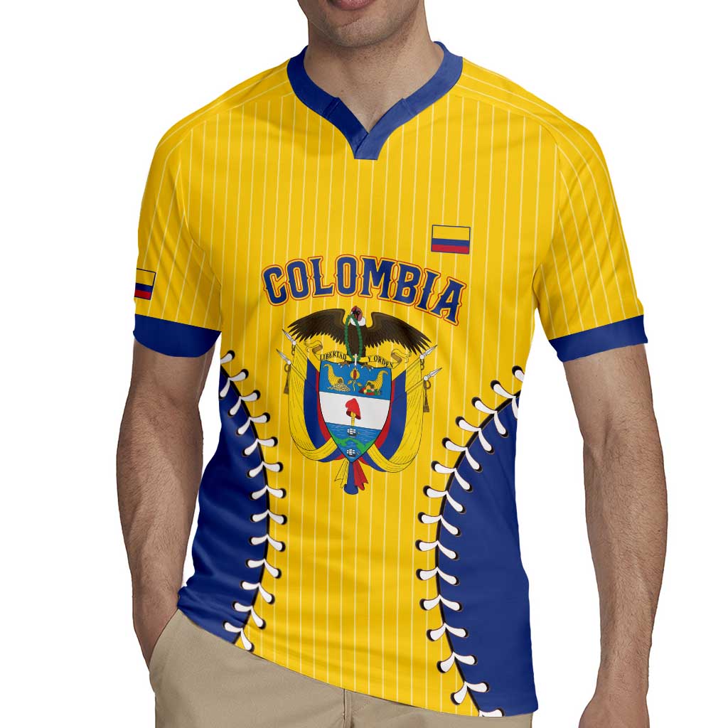Colombia 2026 Baseball Custom Rugby Jersey Go Champions Sporty Style - Wonder Print Shop