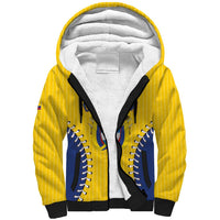 Colombia 2026 Baseball Custom Sherpa Hoodie Go Champions Sporty Style - Wonder Print Shop