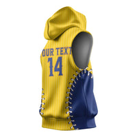 Colombia 2026 Baseball Custom Sleeveless Hoodie Go Champions Sporty Style - Wonder Print Shop
