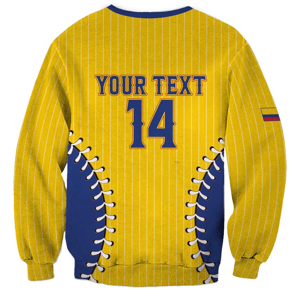 Colombia 2026 Baseball Custom Sweatshirt Go Champions Sporty Style - Wonder Print Shop