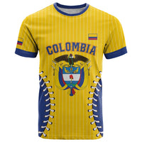 Colombia 2026 Baseball Custom T Shirt Go Champions Sporty Style - Wonder Print Shop