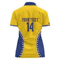 Colombia 2026 Baseball Custom Women Polo Shirt Go Champions Sporty Style - Wonder Print Shop