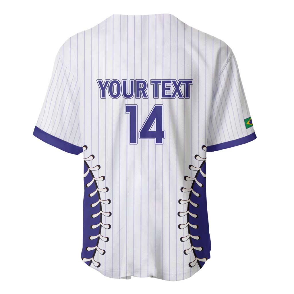 Brazil 2026 Baseball Custom Baseball Jersey Go Champions Sporty Style - Wonder Print Shop