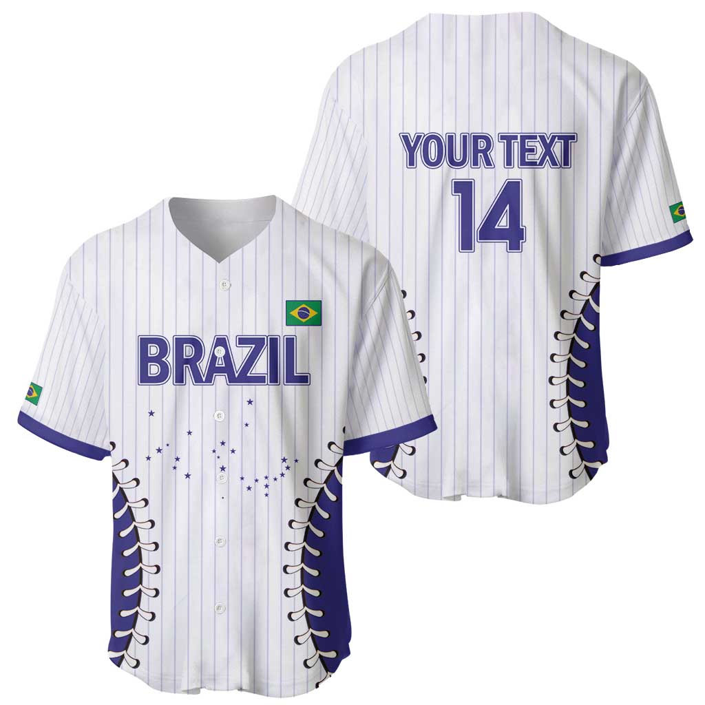 Brazil 2026 Baseball Custom Baseball Jersey Go Champions Sporty Style - Wonder Print Shop