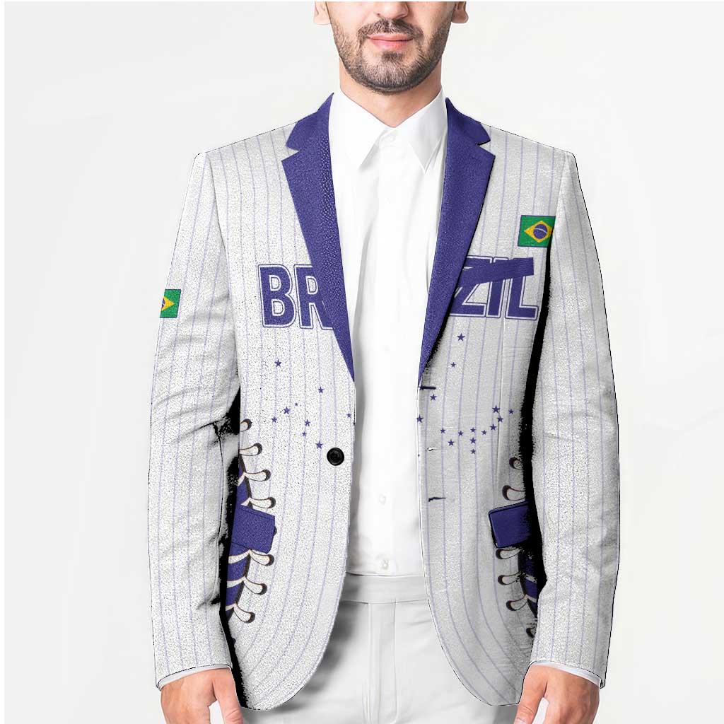 Brazil 2026 Baseball Custom Blazer Go Champions Sporty Style - Wonder Print Shop