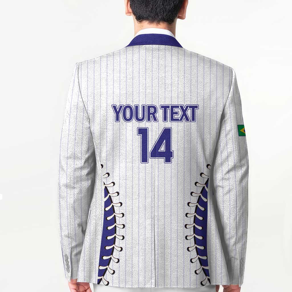 Brazil 2026 Baseball Custom Blazer Go Champions Sporty Style - Wonder Print Shop