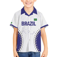 Brazil 2026 Baseball Custom Hawaiian Shirt Go Champions Sporty Style - Wonder Print Shop