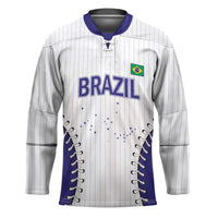 Brazil 2026 Baseball Custom Hockey Jersey Go Champions Sporty Style - Wonder Print Shop