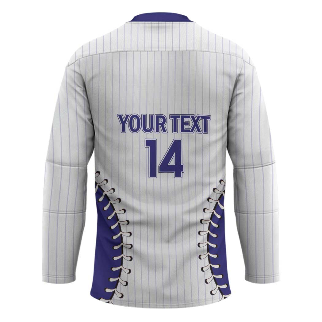 Brazil 2026 Baseball Custom Hockey Jersey Go Champions Sporty Style - Wonder Print Shop