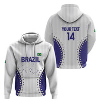 Brazil 2026 Baseball Custom Hoodie Go Champions Sporty Style - Wonder Print Shop