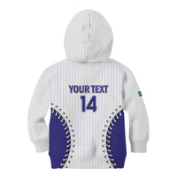Brazil 2026 Baseball Custom Kid Hoodie Go Champions Sporty Style - Wonder Print Shop
