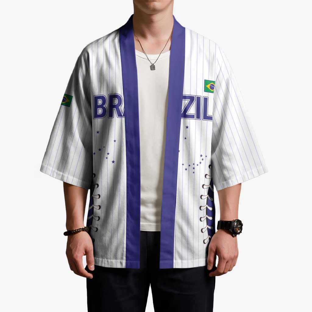Brazil 2026 Baseball Custom Kimono Go Champions Sporty Style - Wonder Print Shop