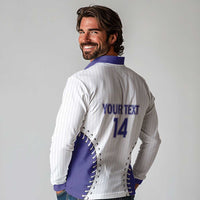 Brazil 2026 Baseball Custom Long Sleeve Polo Shirt Go Champions Sporty Style - Wonder Print Shop