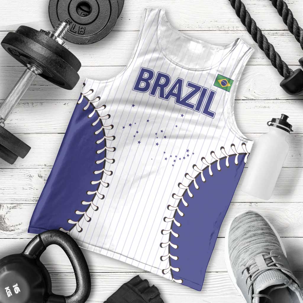 Brazil 2026 Baseball Custom Men Tank Top Go Champions Sporty Style - Wonder Print Shop