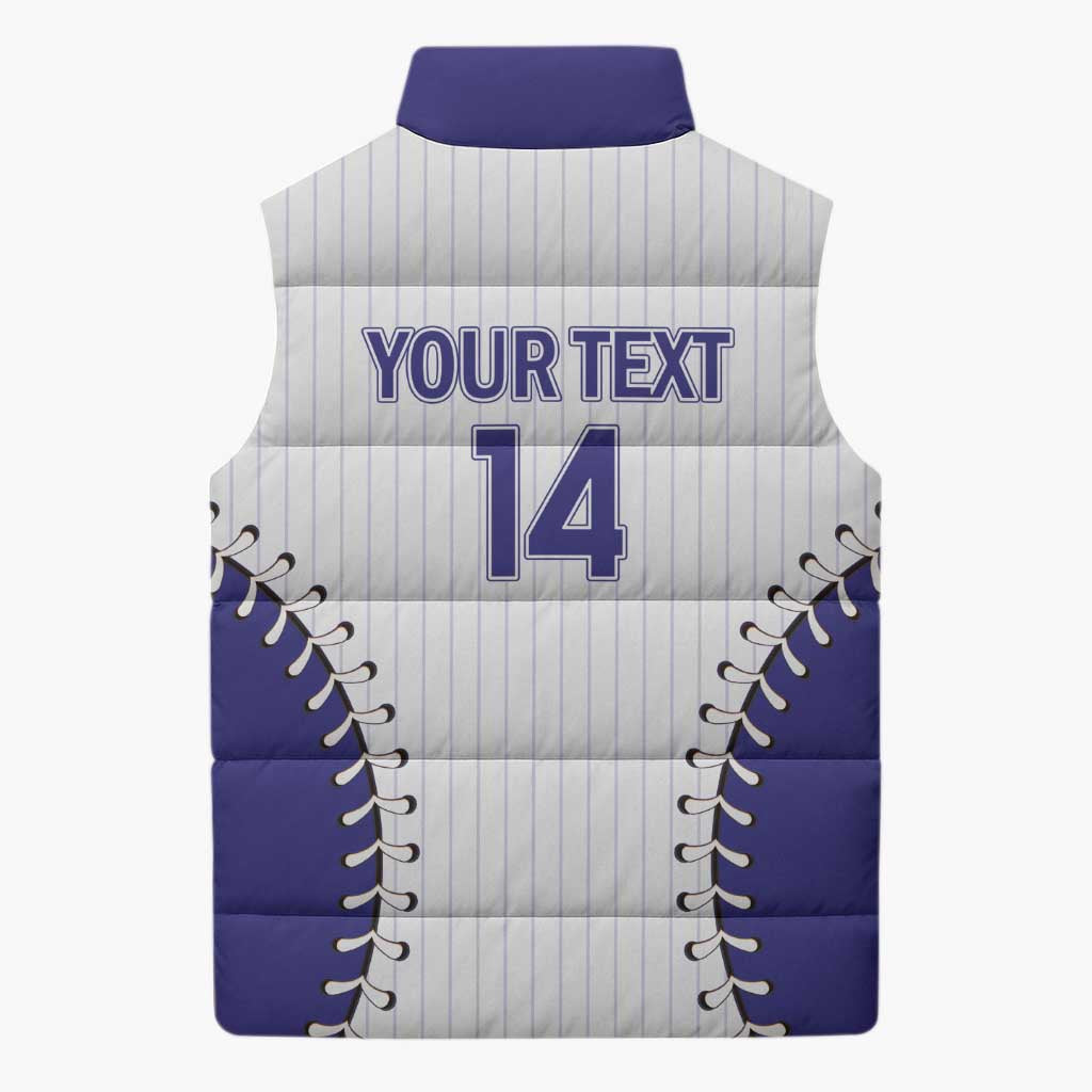 Brazil 2026 Baseball Custom Sleeveless Puffer Jacket Go Champions Sporty Style - Wonder Print Shop