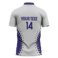 Brazil 2026 Baseball Custom Zipper Polo Shirt Go Champions Sporty Style - Wonder Print Shop