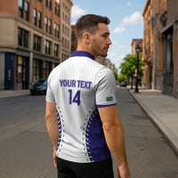 Brazil 2026 Baseball Custom Zipper Polo Shirt Go Champions Sporty Style - Wonder Print Shop