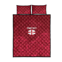 Custom England Rugby 2025 Quilt Bed Set Go Champions Red Rose - Wonder Print Shop