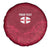 Custom England Rugby 2025 Spare Tire Cover Go Champions Red Rose - Wonder Print Shop
